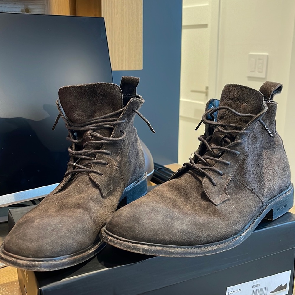 ALLSAINTS Harland Suede Boots